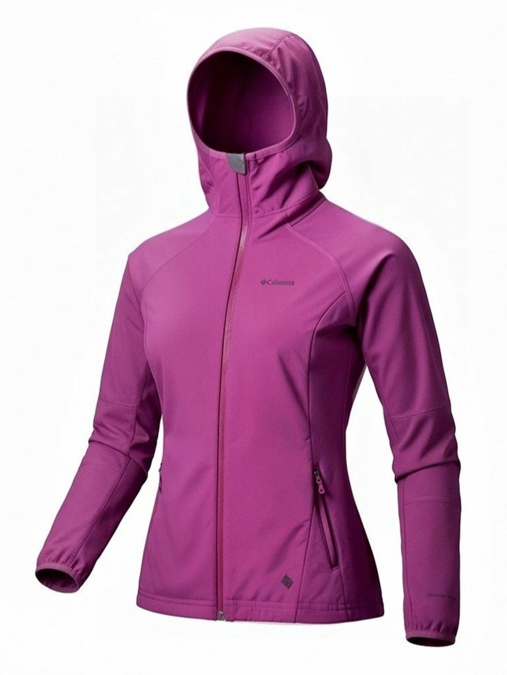 Columbia Omni-Shield Hooded Lightweight Jacket in Purple Size Small